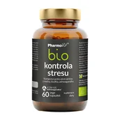Układ nerwowy - Pharmovit Kontrola stresu bio 60 kaps Vcaps Plus 6060-11138 - miniaturka - grafika 1