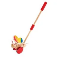Pchacze - HaPe MOTYLEK drewniana zabawka do pchania HP 0340 - miniaturka - grafika 1