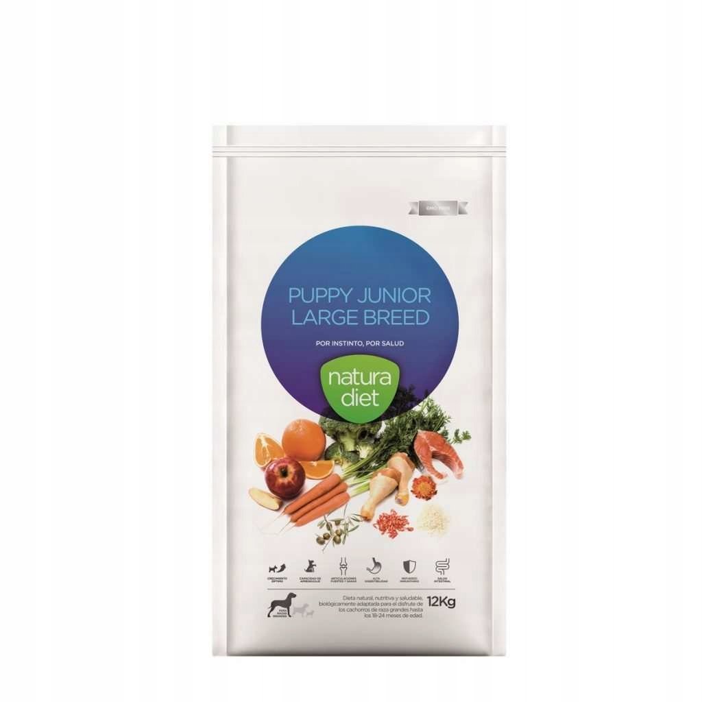 Natura Diet Puppy Junior Large Breed 12 kg