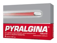 Przeziębienie i grypa - Polpharma Pyralginum 500mg 6 szt. - miniaturka - grafika 1