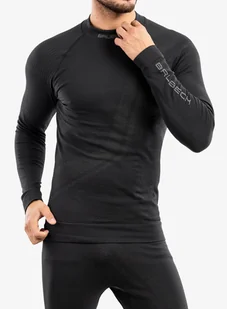 Bluza termoaktywna męska Brubeck Thermo Wool by Pustelnik - graphite - Bluzy sportowe męskie - miniaturka - grafika 1