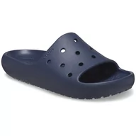 Klapki i japonki męskie - Kapcie Crocs Classic Slide v2 Rozmiar butów (UE): 42-43 / Kolor: niebieski - miniaturka - grafika 1