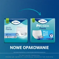 Pieluchy dla dorosłych - Majtki chłonne TENA Pants ProSkin Plus L 30 szt - miniaturka - grafika 1