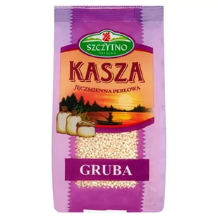Szczytno KASZA JĘCZMIENNA PERŁOWA GRUBA 400G 01SKJMGN - Kasza - miniaturka - grafika 1