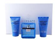 Zestawy perfum męskich - Versace Eau Fraiche Man, zestaw kosmetyków, 3 szt. - miniaturka - grafika 1