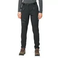 Spodnie sportowe damskie - Damskie spodnie softshellowe Jack Wolfskin SALMASER PANTS W black - 36S - miniaturka - grafika 1