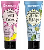 Balsamy i kremy do opalania - Supertan Frosted Banana + After Tan Po Opalaniu Gratis - miniaturka - grafika 1