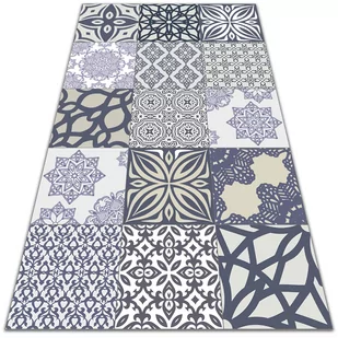 Wewnętrzny dywan winylowy Etniczny miks 60x90 cm - Dywany - miniaturka - grafika 1