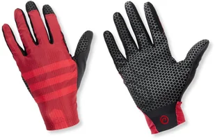 Rękawiczki letnie z długimi palcami Accent Hex, bordowe, rozmiar L - Rękawiczki rowerowe - miniaturka - grafika 1