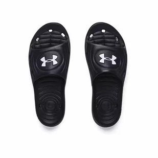 Under Armour, Klapki UA Locker IV SL 3023758 001, 45 - Klapki i japonki męskie - miniaturka - grafika 1