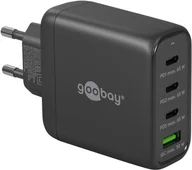 Ładowarki do telefonów - Ładowarka sieciowa 3x USB-C USB 68W Goobay CZARNA - miniaturka - grafika 1