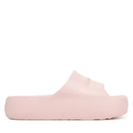 Klapki i japonki damskie - Klapki Tommy Jeans Tjw Chunky Pool Slide Ess EN0EN02879 Różowy - miniaturka - grafika 1