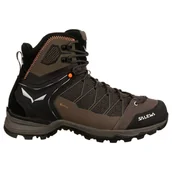Buty trekkingowe męskie - Męskie buty outdoorowe Salewa MTN Trainer Lite MID GTX Bungee Cord/Black UK 9 - miniaturka - grafika 1