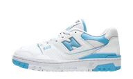 Buty sportowe damskie - New Balance 550 UNC White Dusk Blue - miniaturka - grafika 1