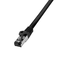 Kable miedziane - LogiLink Premium Cat.8.1 Patchkabel schwarz 5,00m CQ8073S - miniaturka - grafika 1