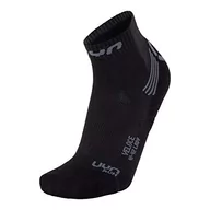 Skarpetki damskie - UYN Run Veloce Skarpetki Kobiety, black/grey EU 41-42 2020 Skarpety do biegania S100064-B052-41/42 - miniaturka - grafika 1
