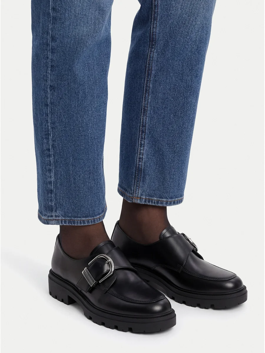 Loafersy CEO-295FF Czarny