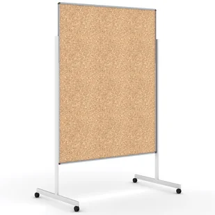B2B Partner Tablica korkowa na kółkach 1200x1500 mm YDB-014B CORK - Tablice i flipcharty - miniaturka - grafika 1