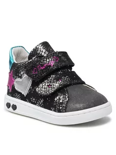 Buty dla dziewczynek - Primigi Sneakersy 8404100 Czarny - grafika 1