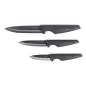 Noże kuchenne - Blok 3 noży ceramicznych z uchwytem LIVOO - miniaturka - grafika 1