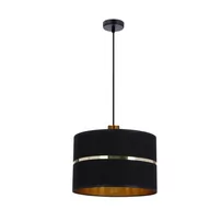 Lampy sufitowe - Assam lampa wisząca 1-punktowa czarna/złota 31-17444 - miniaturka - grafika 1