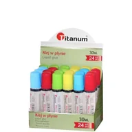 Kleje biurowe - Klej w płynie 30 ml (24szt) - Titanum - miniaturka - grafika 1
