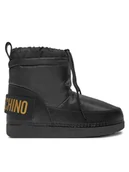 Śniegowce damskie - LOVE MOSCHINO Śniegowce JA24972G0LEB000A Czarny - miniaturka - grafika 1