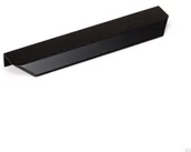 Zawiasy, okucia i inne akcesoria - Uchwyt meblowy krawędziowy Vann 200 Aluminiowy Czarny - miniaturka - grafika 1