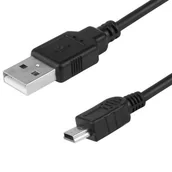 Kable USB - Kabel Przewód Mini Usb miniUSB 1,4 M 2,5A - miniaturka - grafika 1