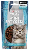 Przysmaki dla kotów - PAN MIĘSKO KOT Mini Patyczki Tuńczyk 50g - miniaturka - grafika 1