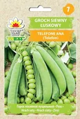 Nasiona i cebule - Groch siewny łuskowy TELEFONE ANA (Telefon, b. późny) Pisum sativum L. - miniaturka - grafika 1
