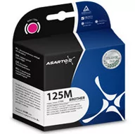 Tusze zamienniki - Asarto Tusz do Brother LC125 J4410DW/4510/4610/4710 | magenta AS-B125M (AS-B125M [7819796]) - miniaturka - grafika 1