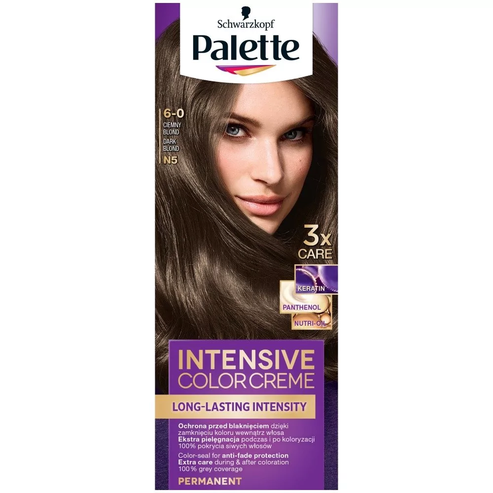 Schwarzkopf Palette Intensive Color Creme N5 Ciemny blond