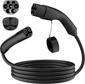 Ładowarki do samochodów elektrycznych - Kabel do ładowania samochodów Hismart EV200870 Typ 2 7.2kW 5m - miniaturka - grafika 1