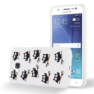 Etui i futerały do telefonów - Pokrowiec Do Samsung Galaxy J5 2015 Etui w SOWA BLACKY Obudowa TPU Silikon Case Cover Ochronny Cadorabo - miniaturka - grafika 1