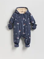 Bluzki dla niemowląt - Reserved - Kombinezon z ociepleniem - ciemnoszary - miniaturka - grafika 1