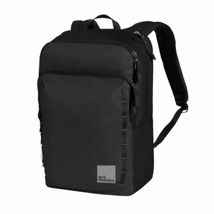 Plecak miejski na laptopa Jack Wolfskin HASENSPRUNG black - ONE SIZE - Plecaki - miniaturka - grafika 1