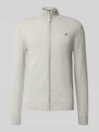 Swetry męskie - Kurtka z dzianiny z zamkiem błyskawicznym - miniaturka - grafika 1