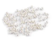 Półfabrykaty do biżuterii - Perełki Plastik Glance Perłowe 4Mm 50Szt - miniaturka - grafika 1