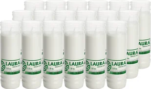 ZESTAW Wkłady do zniczy parafinowe BISPOL Laura L6 108H 18szt. + Zapałki DABSTER_PL 38szt. - Lampiony i znicze - miniaturka - grafika 1