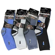 Skarpetki męskie - 4x Skarpety męskie THERMO wełniane skarpetki CIEPŁE zimowe 43-46 - miniaturka - grafika 1