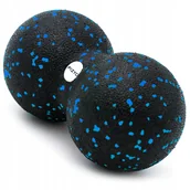 Akcesoria do masażu - ROLLER DO MASAŻU PODWÓJNA PIŁKA FASOLKA ORZESZEK - miniaturka - grafika 1