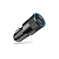 Ładowarki samochodowe - ŁAD SAM. T-PHOX T-C09 2xUSB-C 40W BLACK - miniaturka - grafika 1