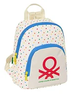 Plecaki - Safta M846 KAPPA plecak do codziennego użytku, idealny dla dzieci w różnym wieku, wygodny i wszechstronny, jakość i wytrzymałość, 25x13x30 cm, szary Unisex dzieci, Złamany biały, Estándar, Casual - miniaturka - grafika 1