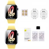 Akcesoria do smartwatchy - BASEUS 2X FOLIA OCHRONA DO APPLE WATCH 9/8/7 41 mm - miniaturka - grafika 1