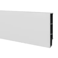 Listwy przypodłogowe - VILO Listwa przypodłogowa PCV Sempla 8 cm biała 701 - miniaturka - grafika 1