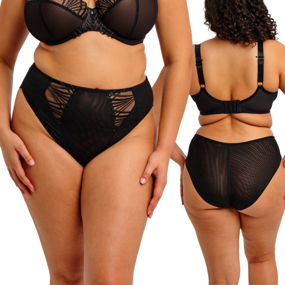 Majtki Elomi REJA EL303150BLK czarne - Rozmiar M