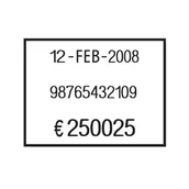 Cenówki - Alevar 3470/R etykiety cenowe - miniaturka - grafika 1