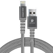 Kable USB - Dux Ducis Dux Ducis K-ONE Kabel Lightning MFI 1m 2.4A Szary ducis_20191230150446 - miniaturka - grafika 1