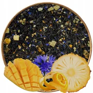Herbata - Herbata czarna Mango Ananas 1000g Ceylon pomarańcza mango liofilizowane - miniaturka - grafika 1